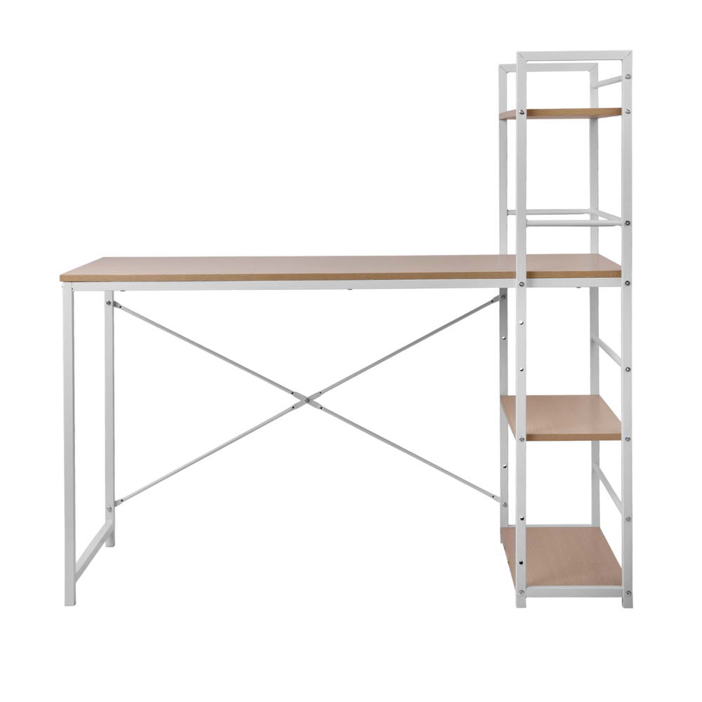 Artiss Computer Desk Shelf Oak 120CM — image 3