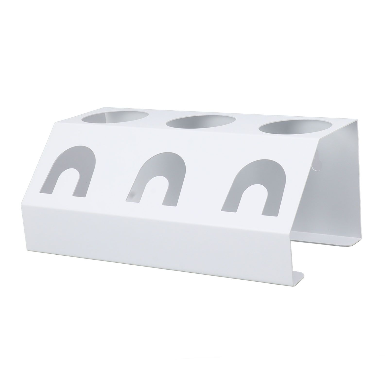 Soda Bottle Holder 3 Holes Soda Bottle Draining Stand Soda Accessories With Silicone Pad White — image 6