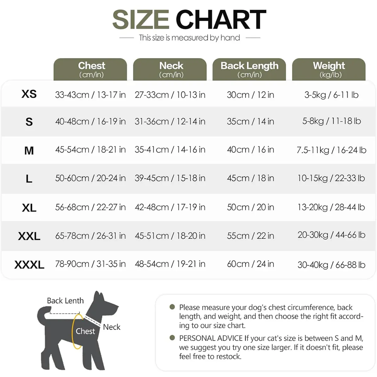 Calming Dog Vest for Stress Relief Travel Thunder Wrap Jacket for Medium Large Dogs - XXL — image 3