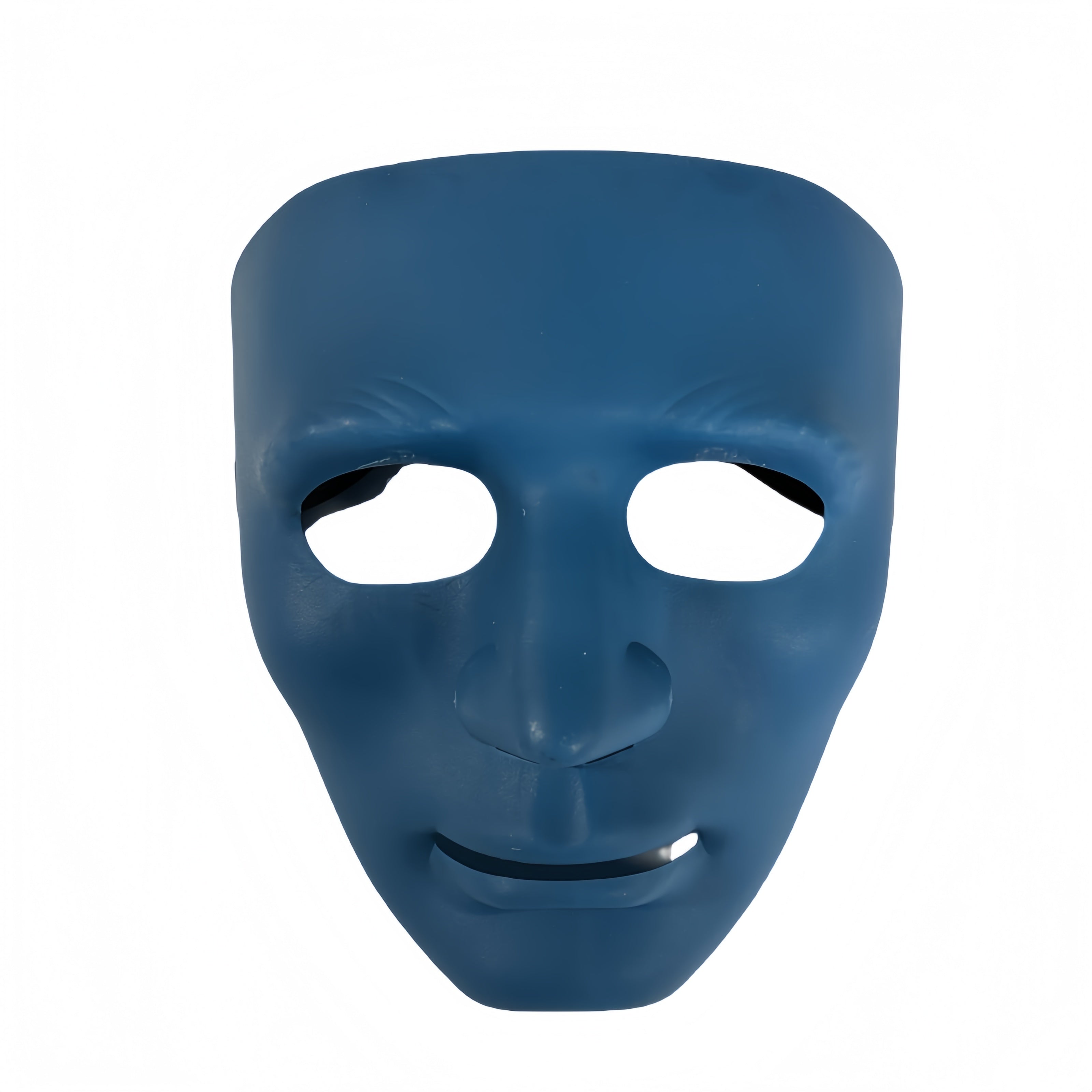 2x Robot Plain Mask Purge Style Halloween Scary Ghost Blank Mask Unisex - 1xBlue +1xWhite โ image 6