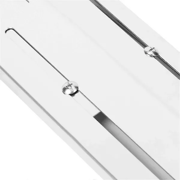 Adjustable BBQ Gas Grill Heat Plates Stainless Steel Replacement Set for Most Grills Outdoor Cooking Accessories Kit — image 5