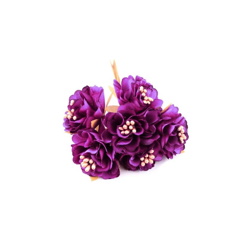 MINI FABRIC FLOWERS TOPPING for Hat Decoration - High Quality Product