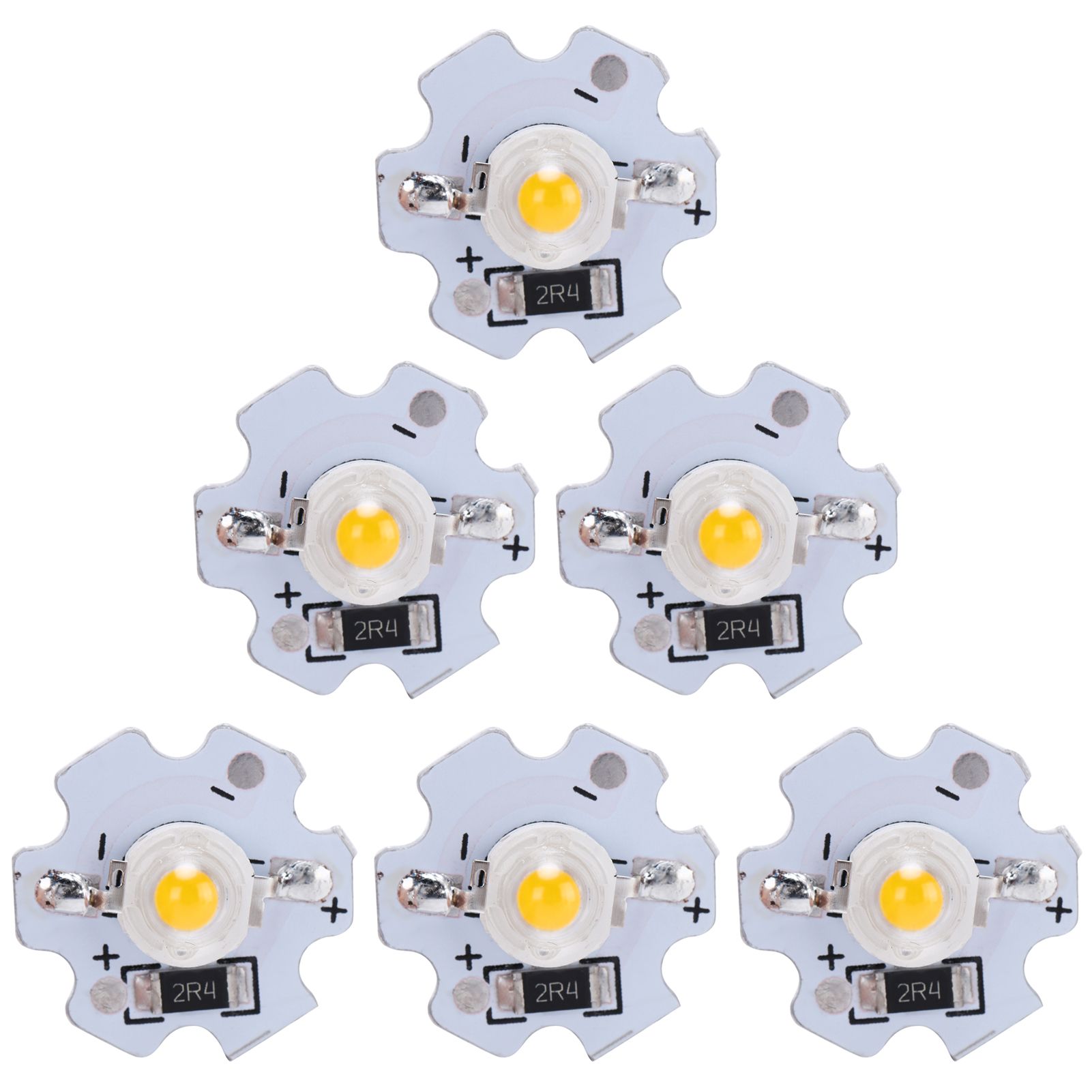25Pcs 5V LED Chips 200LM 3W High Power LED Lamp Beads for DIY Lighting FixturesWarm White 3000‑3200K — image 2