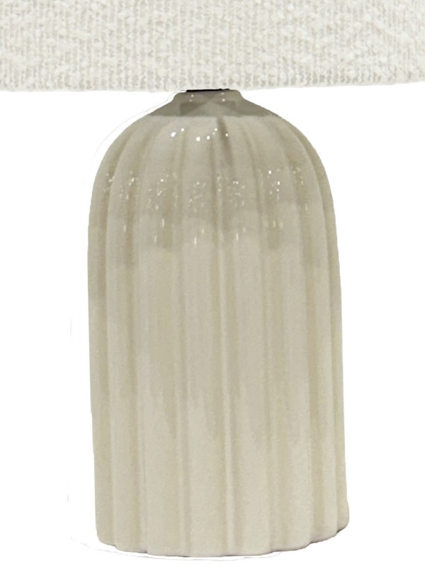 Elan Table Lamp Boucle Shade 37cm โ image 5