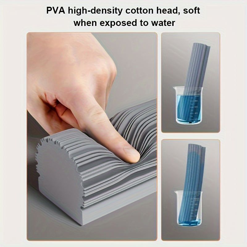 Sponge Mop Super Absorbent with 2 Mop Heads โ image 3