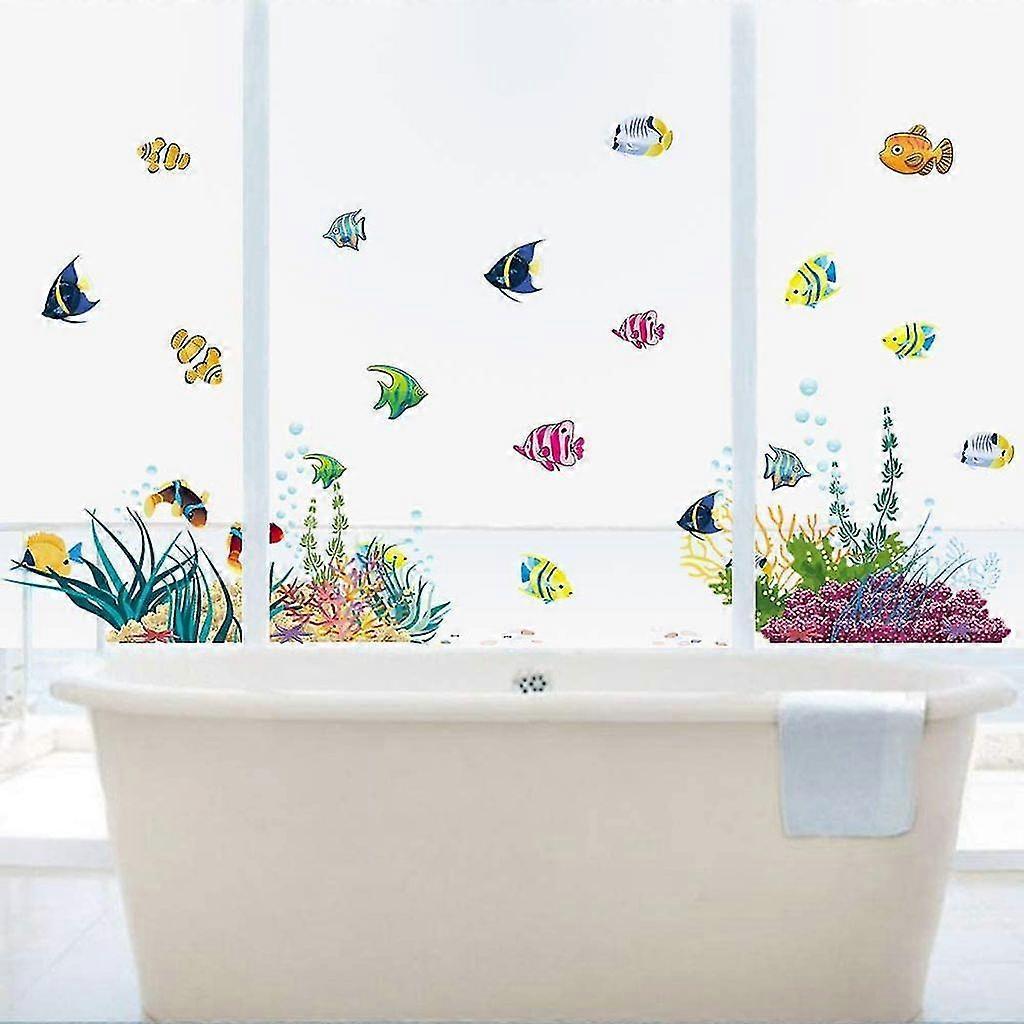 Colorful Wall Stickers I Murals: 130 X 42cm I Wall Tattoo Bathroom Tile Sticker โ image 4