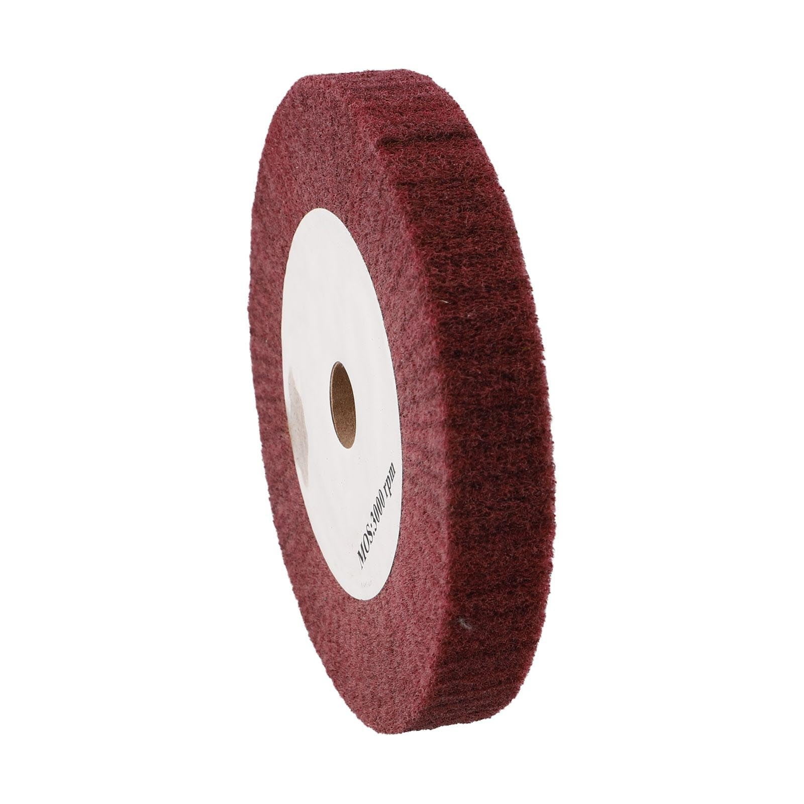 4”~12“ Nylon Fiber Flap Polishing Wheel Disc Non-Woven Abrasive Buffing 320-Grit 125Mm Smile Home 150Mm — image 5