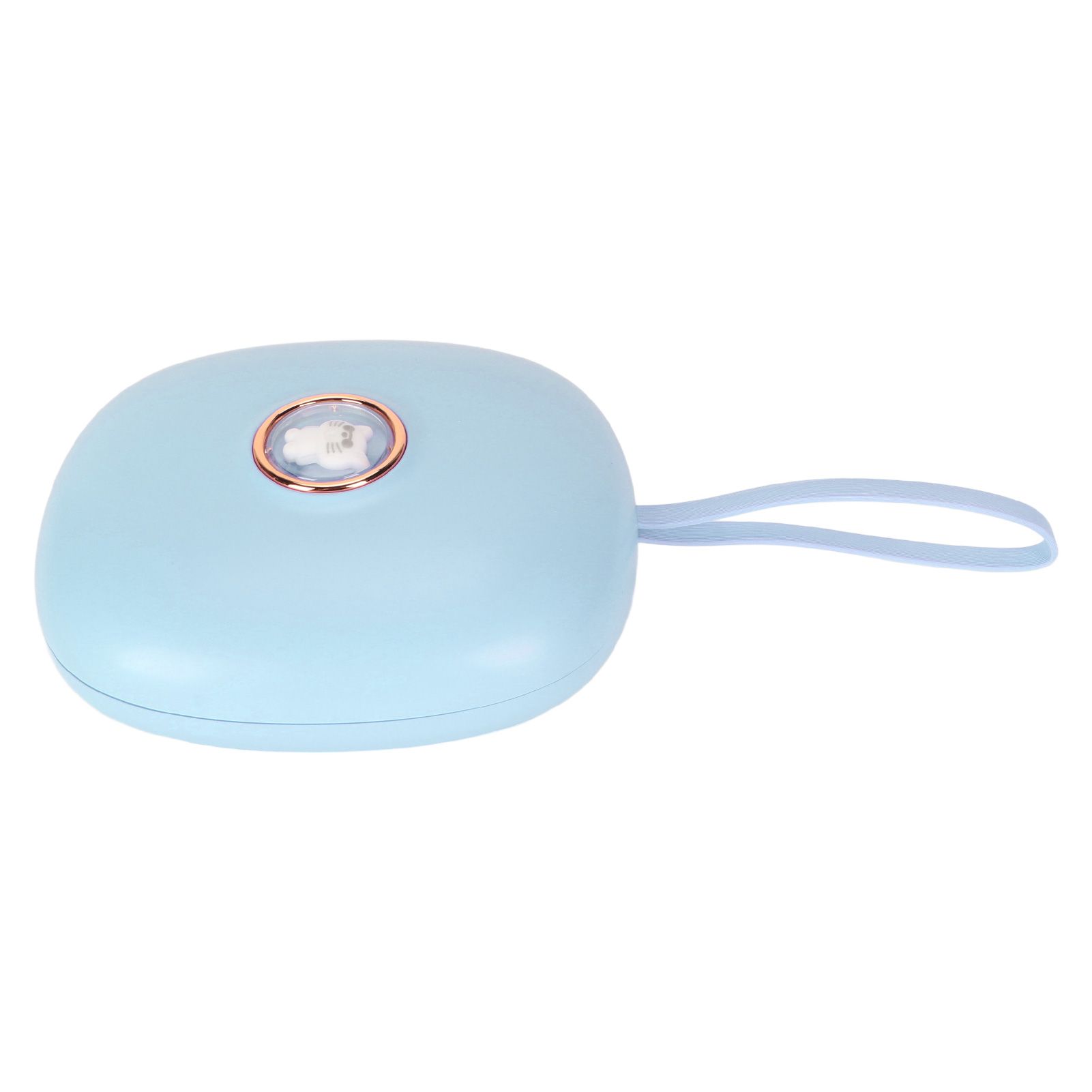Vibrating Digital Alarm Clock Portable LED Electronic Digital Alarm Clock for Heavy Sleepers Students Children Sky Blue — image 3