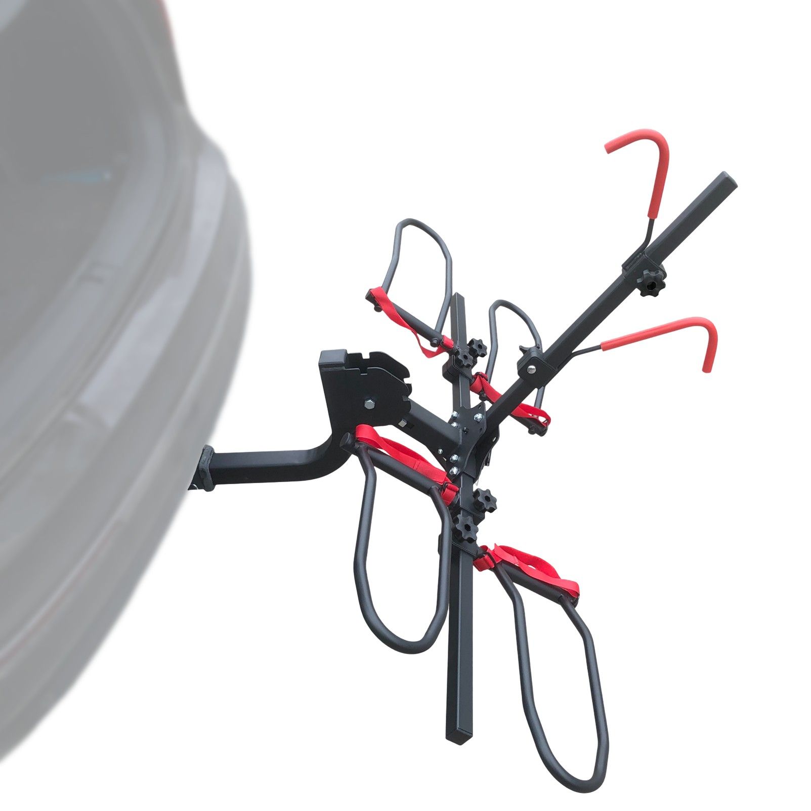 2 Bike Rack for Car SUV Rear Bicycle Holder Carrier Hitch Mount Platform Holder — image 5
