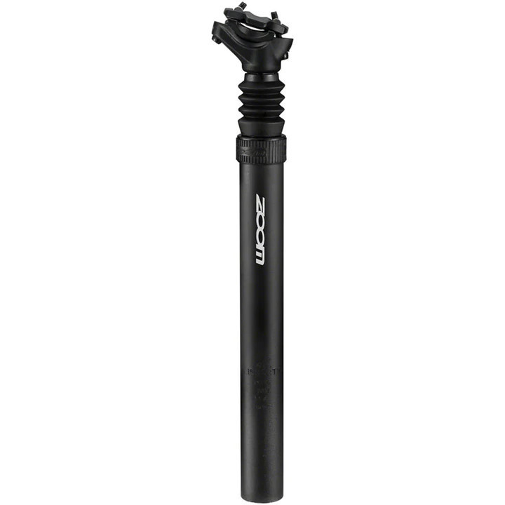 ZOOM Suspension Mountain MTB Road Bike Bicycle Seatpost Seat Shock Absorber Post Black Light Weight Aluminium - 31.6mm — image 3