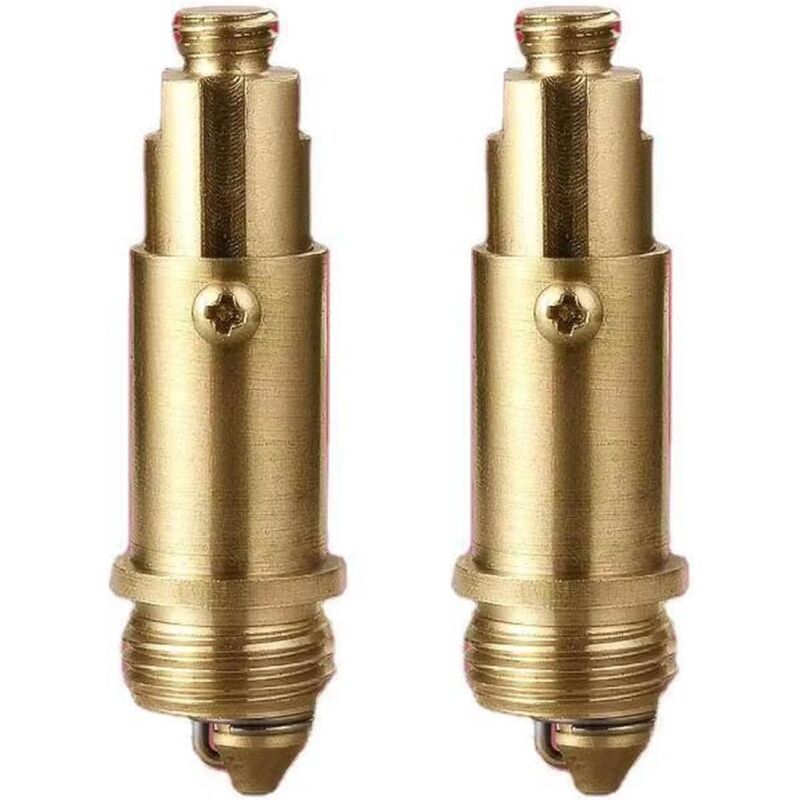 2 Pcs Brass Spring Handsets for Pop Up Click Clack Bathtub Drain for Bathtub Sink for Click Clack Handset for Washbasin