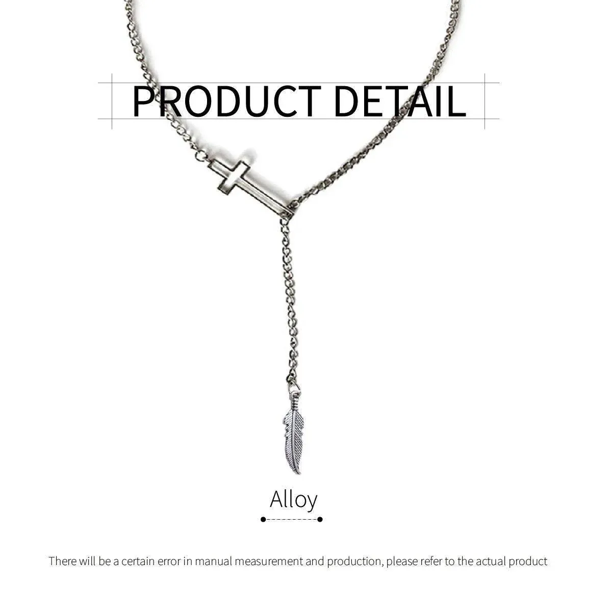 Exaggerated Retro Cross Necklace Women Unique Statement Jewelry Gift Idea โ image 3