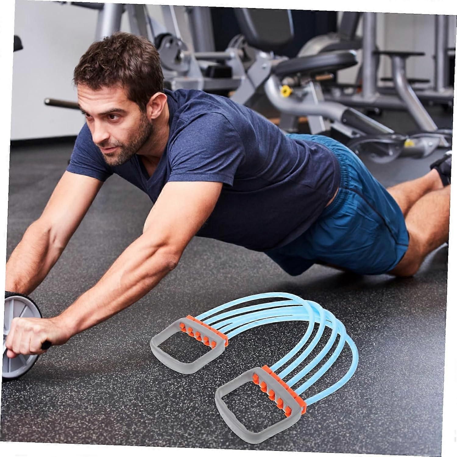 Adjustable Chest Expander with Removable Resistance Bands for Upper Body Strength Training at Home โ image 4