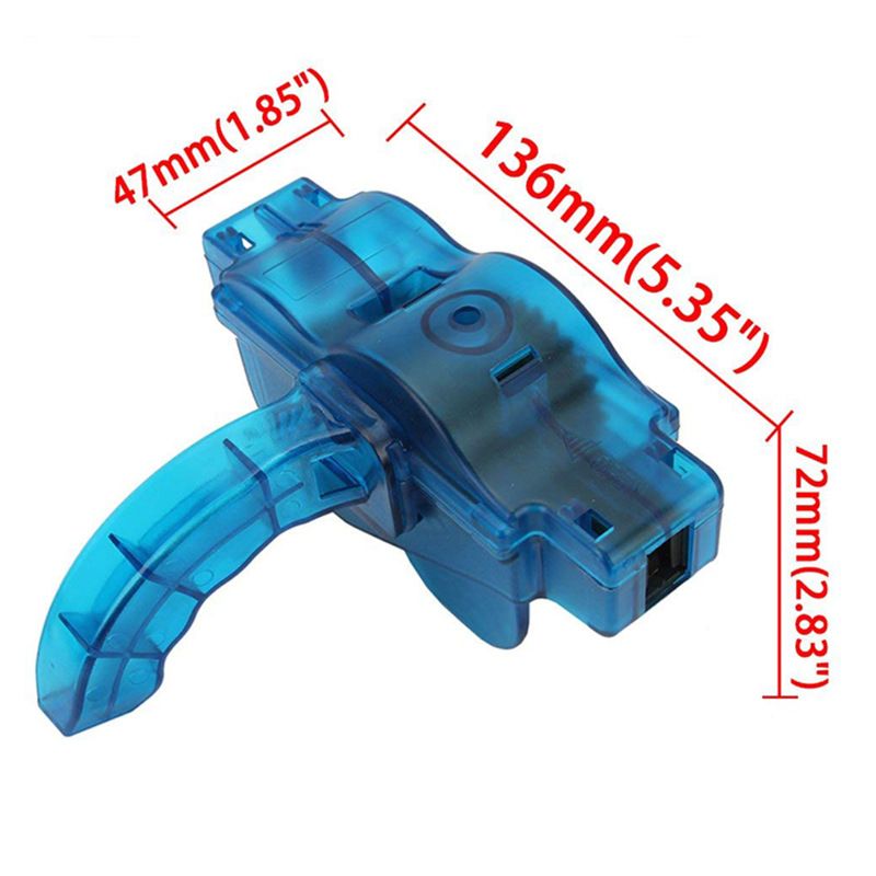 Bike Chain Scrubber Brush Gear Cleaner Bicycle Clean Tool Set Bike Maintenance Care Accessories for Road Mountain Cycling โ image 2