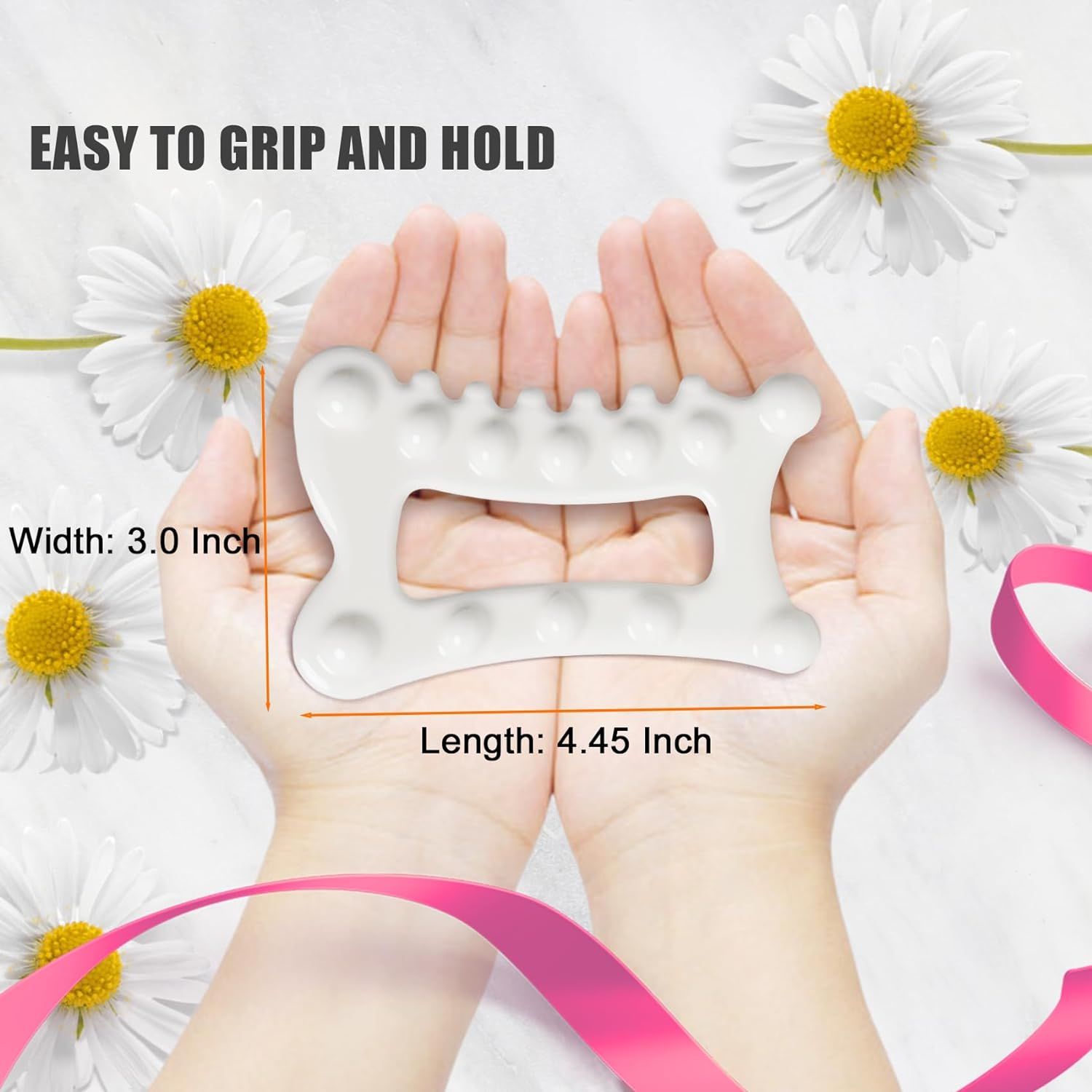 Advanced Ceramic Gua Sha Facial Tool, Skin Care Gift for Women Men, Face Body Guasha Massage Tool (Facial Massager) — image 3