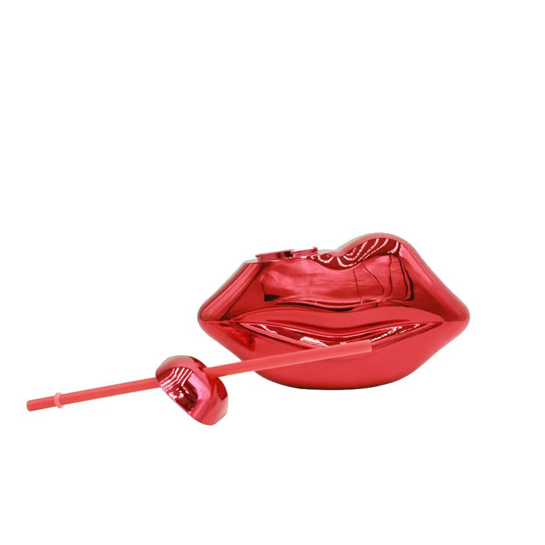 Red Lip Water Cup Gift Novel Bar Party Lip Shaped Beer Bottle wear-resistant and durable to use. Red — image 5