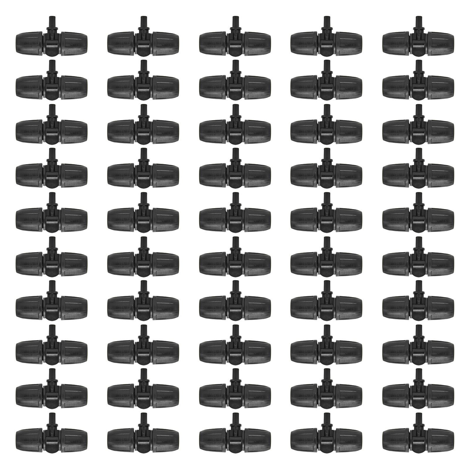 50pcs 8/12mm Hose Tee Fitting Tube Tee Connector Accessory for Garden Drip Irrigation Watering System โ image 6