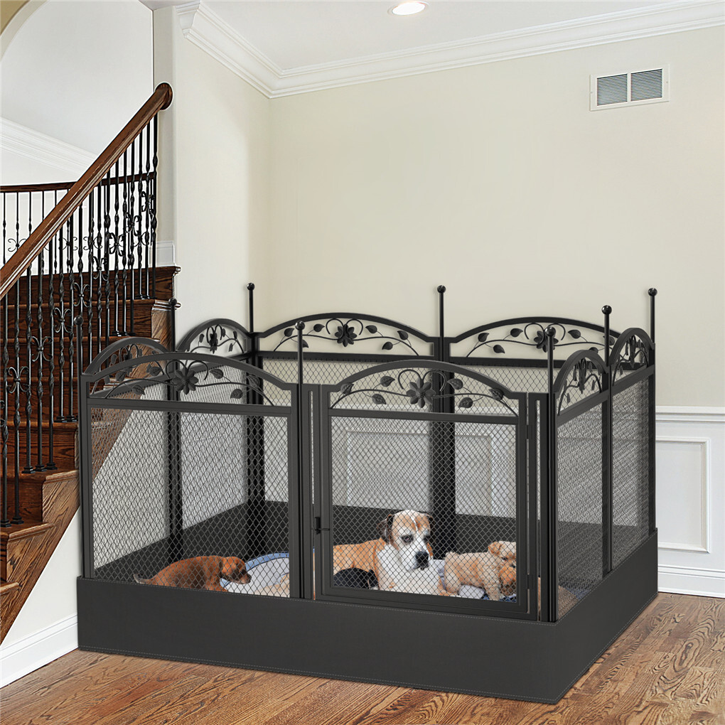 3 in 1 Dog Playpen Extra Large Dog Whelping Fence DIY Shape Garden Fence Barrier — image 2