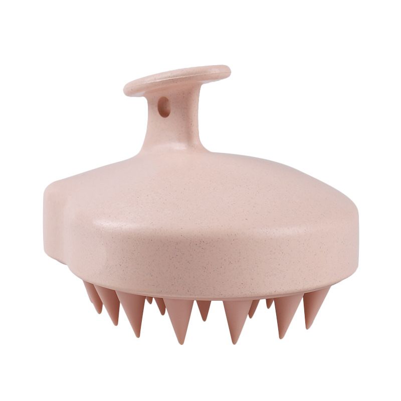 Scalp Scrubber with Soft Bristles for Hair Growth & Dandruff Treatment, Wet Dry Hair Massager for All Hair Types of Women (Pink) โ image 2