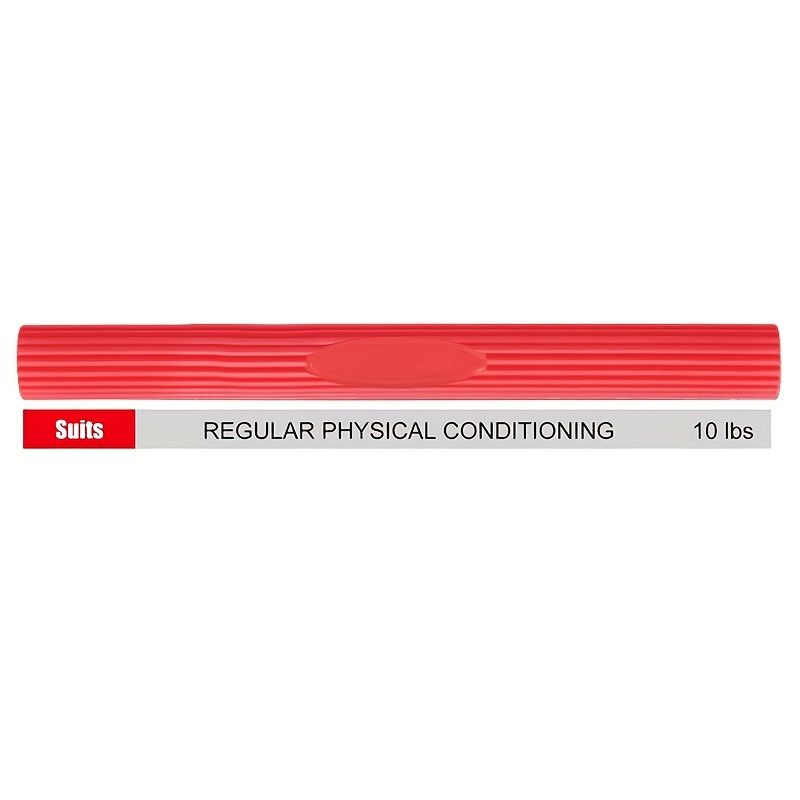 Torque Trainer Wrist Strength Fitness Twist Bar Arm Strength Bar Wrist Strength Equipment Forearm Resistance Trainer 10LB Red