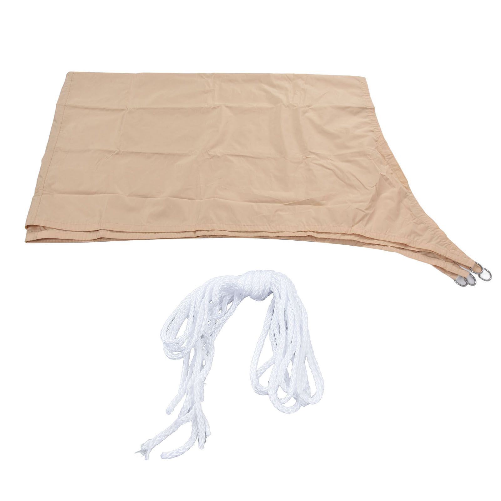 Sun Shade 2x3m Quadrangle Beige Wear Resistant Durable Polyester Waterproof Widely Used Portable Lightweight Shade Sail — image 4