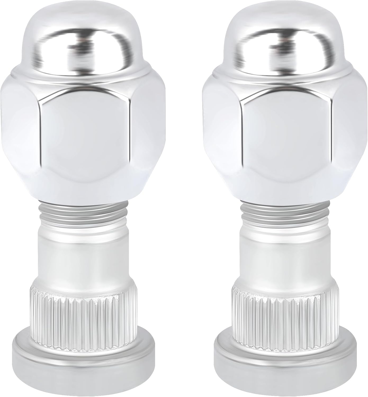 2Sets Wheel Studs and Lug Nuts Set OEM#28365FE001,28365FE000,M12 × 1.25 Tire Lug Nuts Compatible with Subaru Outback Legacy Forester,Essential Car Accessories