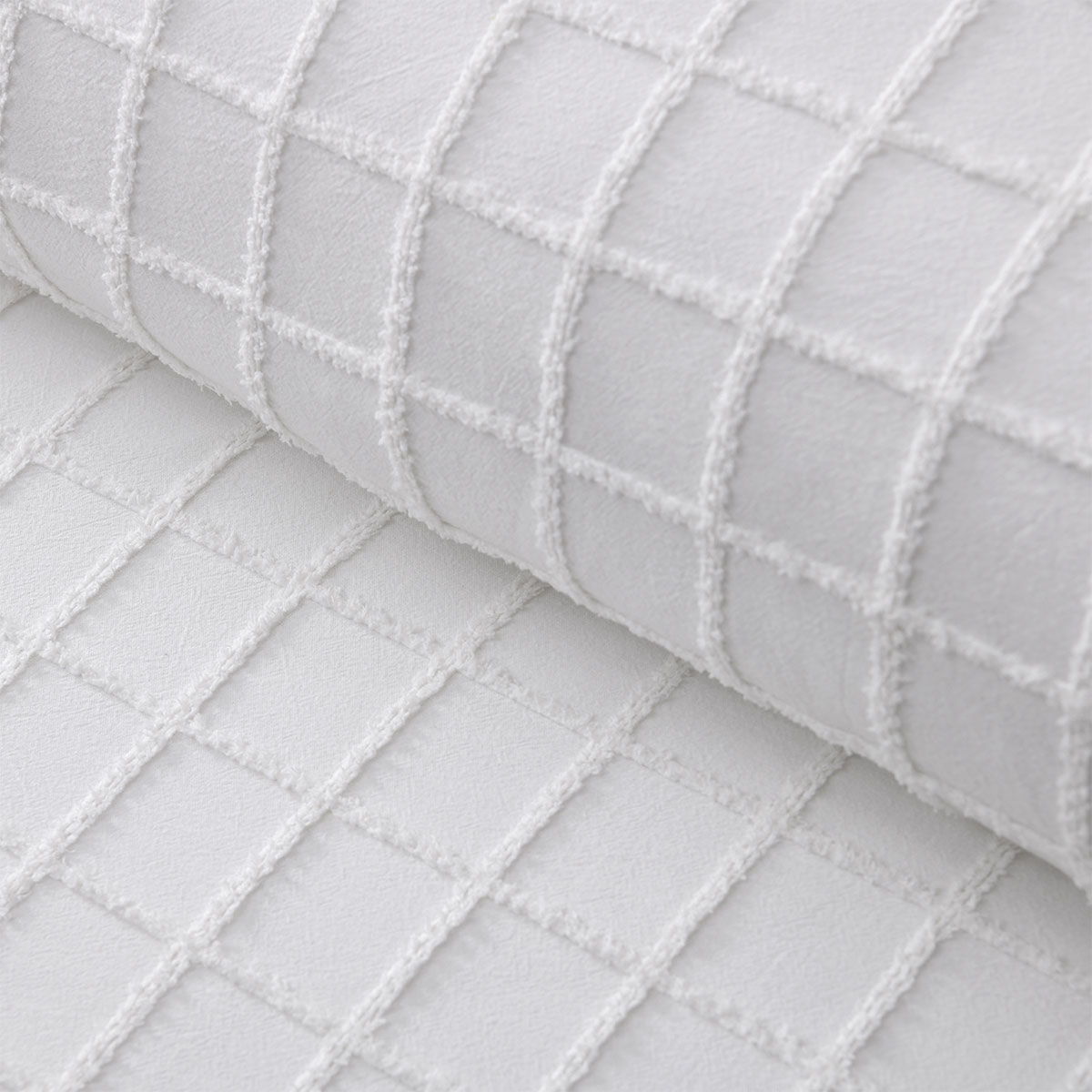 Vintage Design Homewares Parquet White Polyester Cotton Quilt Cover Set Single โ image 3