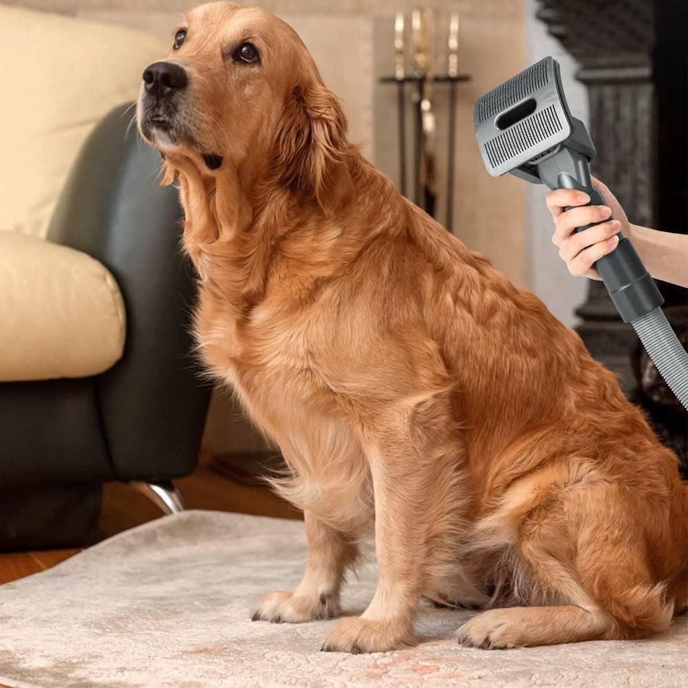 Pet Grooming Brush Kit Dog Hair Brush Vacuum Attachment for Dyson V7 V8 V10 V11 Vacuum — image 4