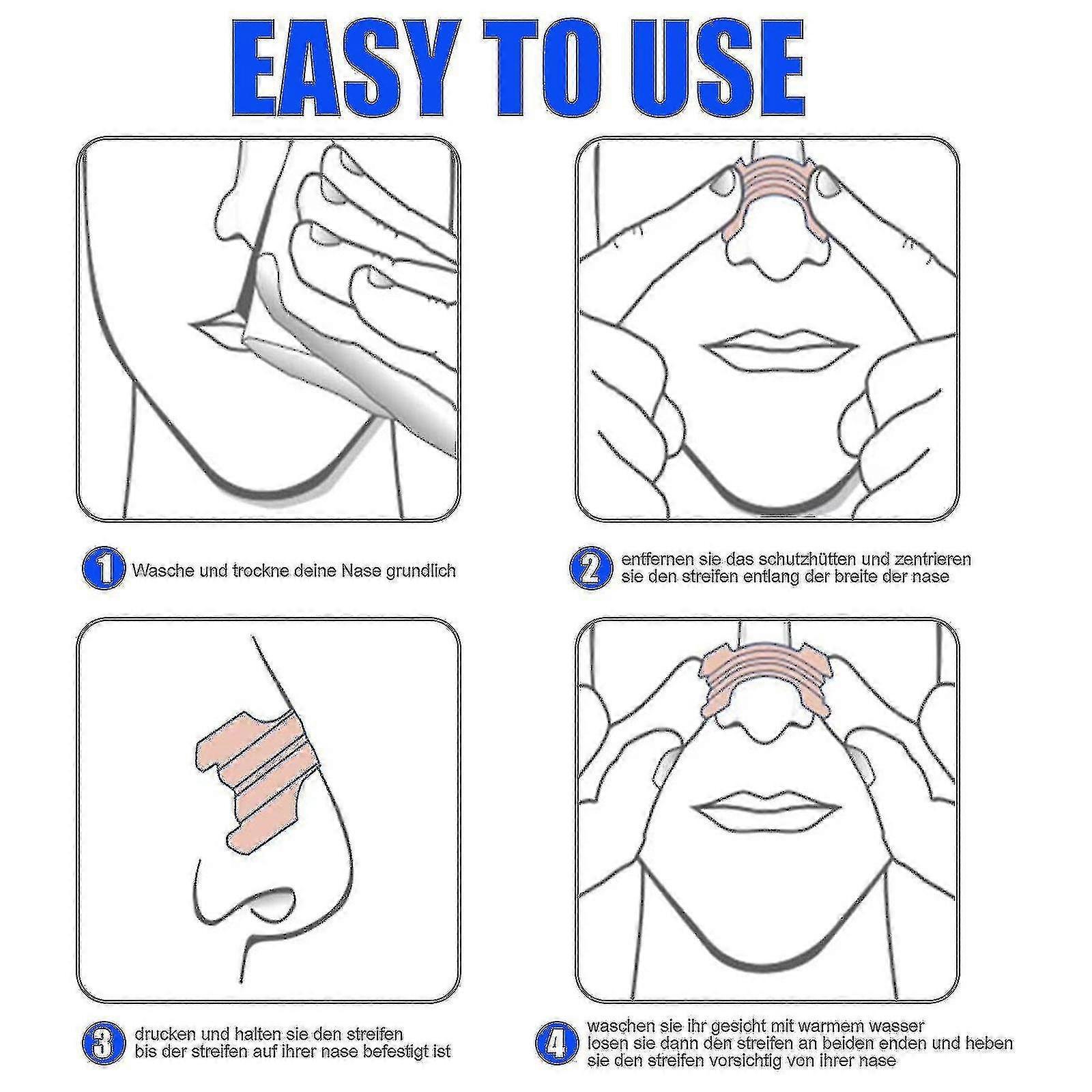 Nasal Strips For Snore Relief - Breathe Better, Sleep Better, 55mm X 16mm — image 5