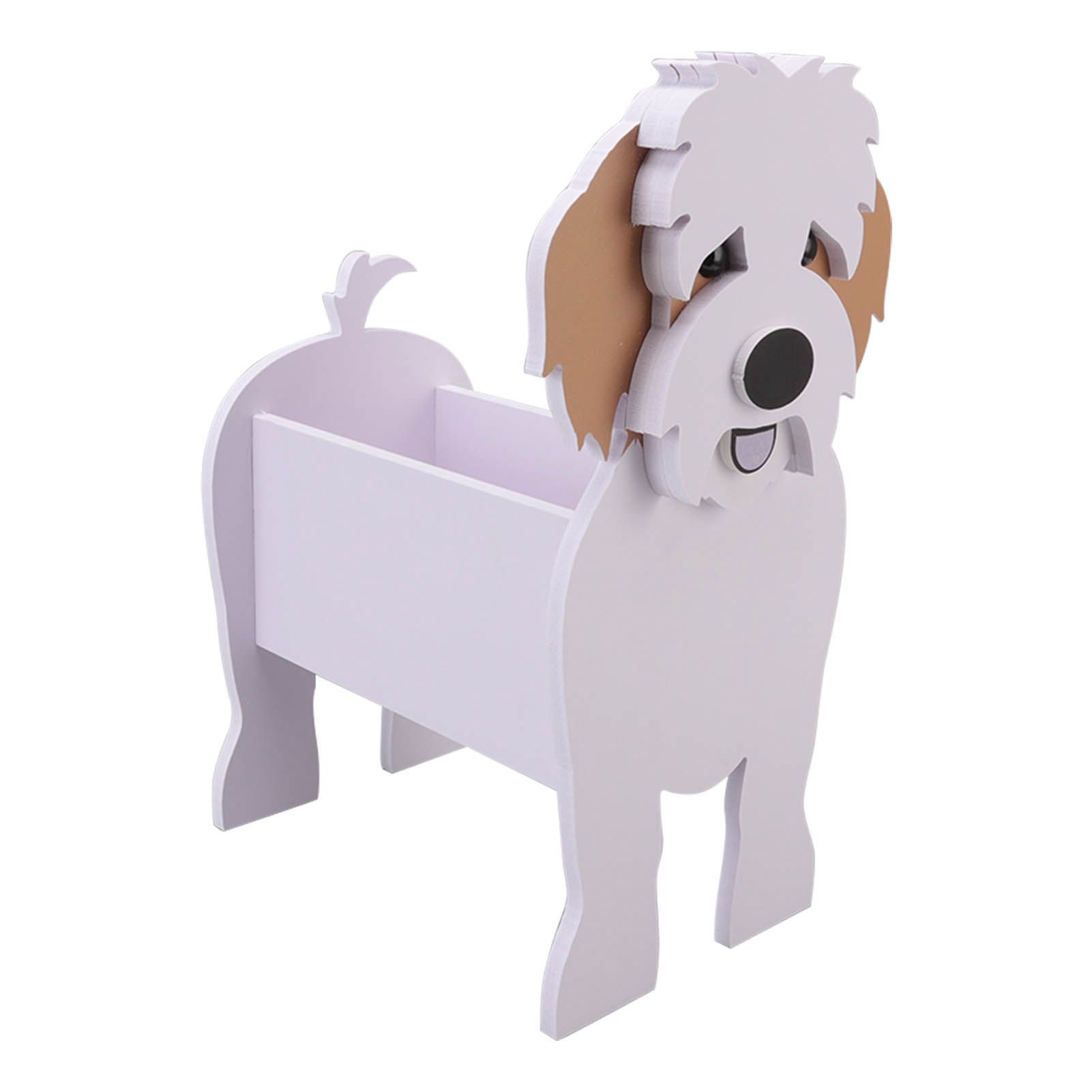 Cute Dog Flower Pot Dog Shaped Planter Pot Handicraft Plant Container Holder for Outdoor Indoor โ image 5