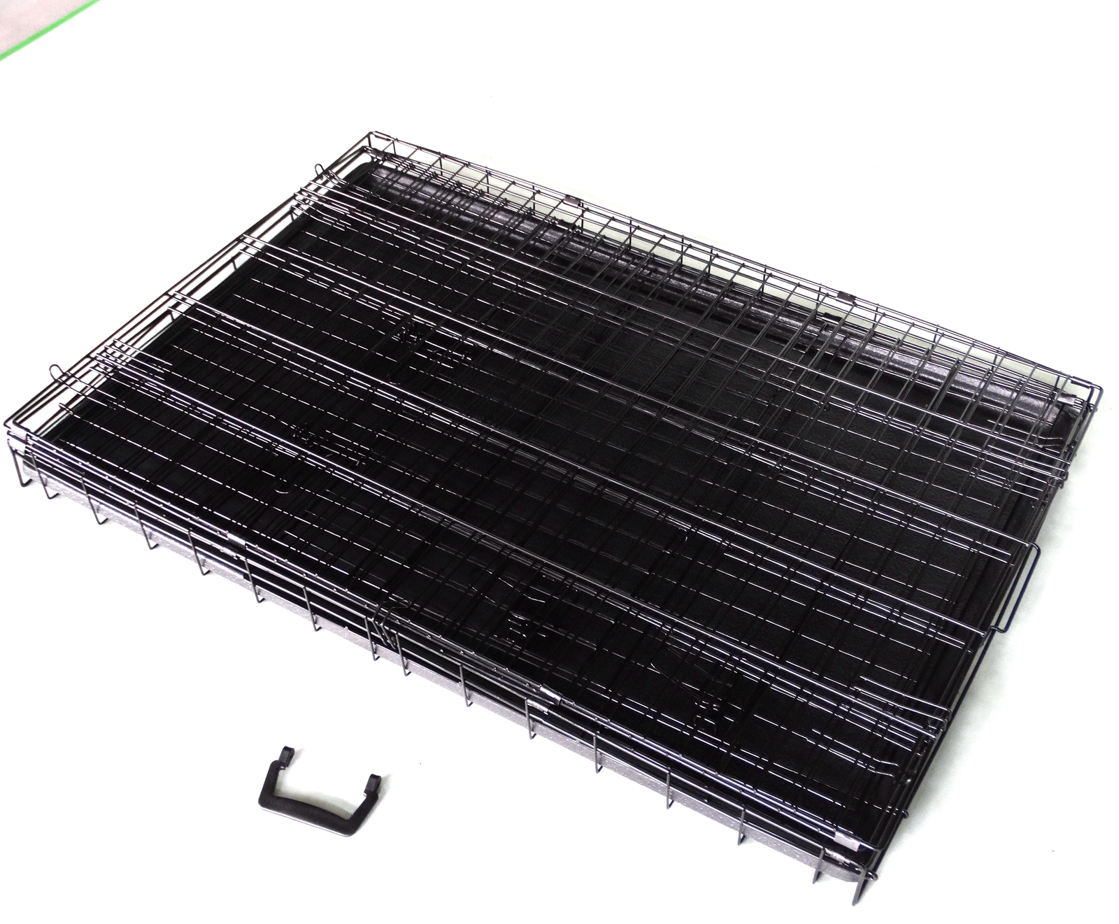 YES4PETS 24' Collapsible Metal Dog Rabbit Crate Puppy Cage Cat Carrier With Divider โ image 5