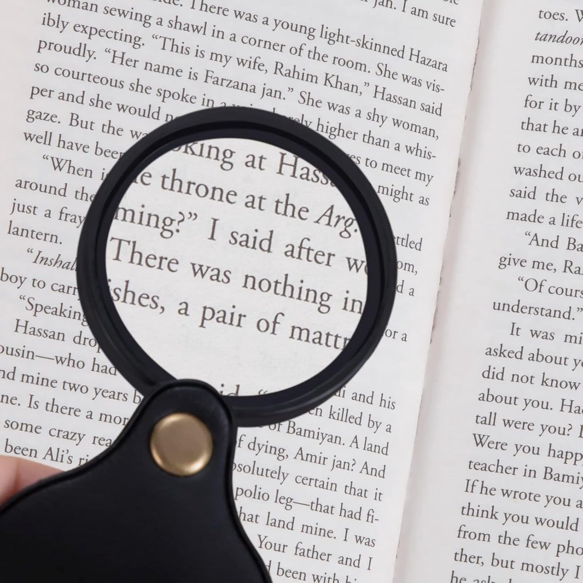 Magnifying Glass - 3 Pieces - 10x Magnification - Pocket Handheld Magnifying Glass - Reading Magnifier - Mini Magnifying Glass - Reading Magnifier - Pocket — image 5