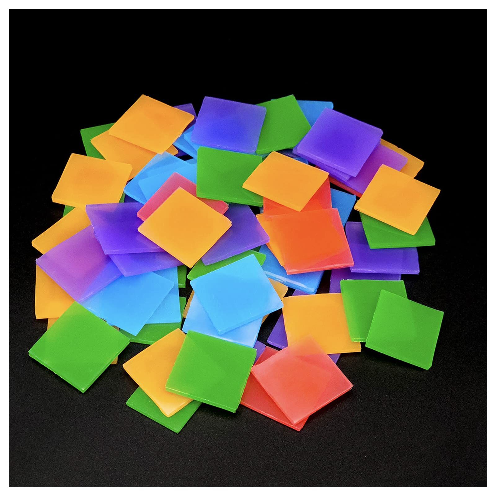 90Pcs DIY Diamond Painting Glue Clay, 0.98x0.98inch Diamond Painting Glue Clay 5 Color Painting Clay Wax โ image 2