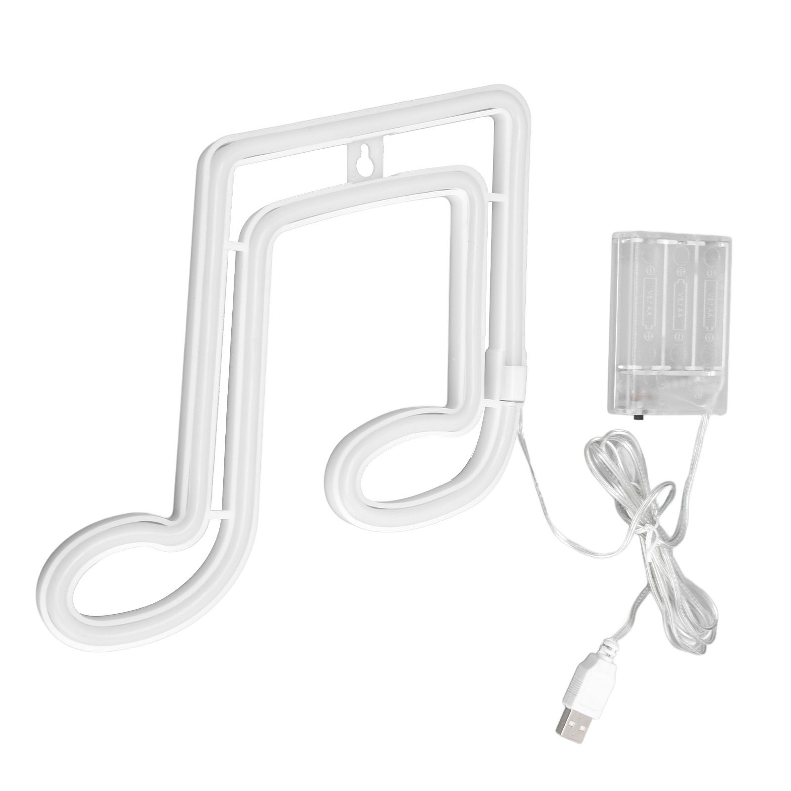 LED Neon Light Music Note Neon Night Light Concert Wall Lamp Party Wall Hanging Neon LampPink Light — image 5