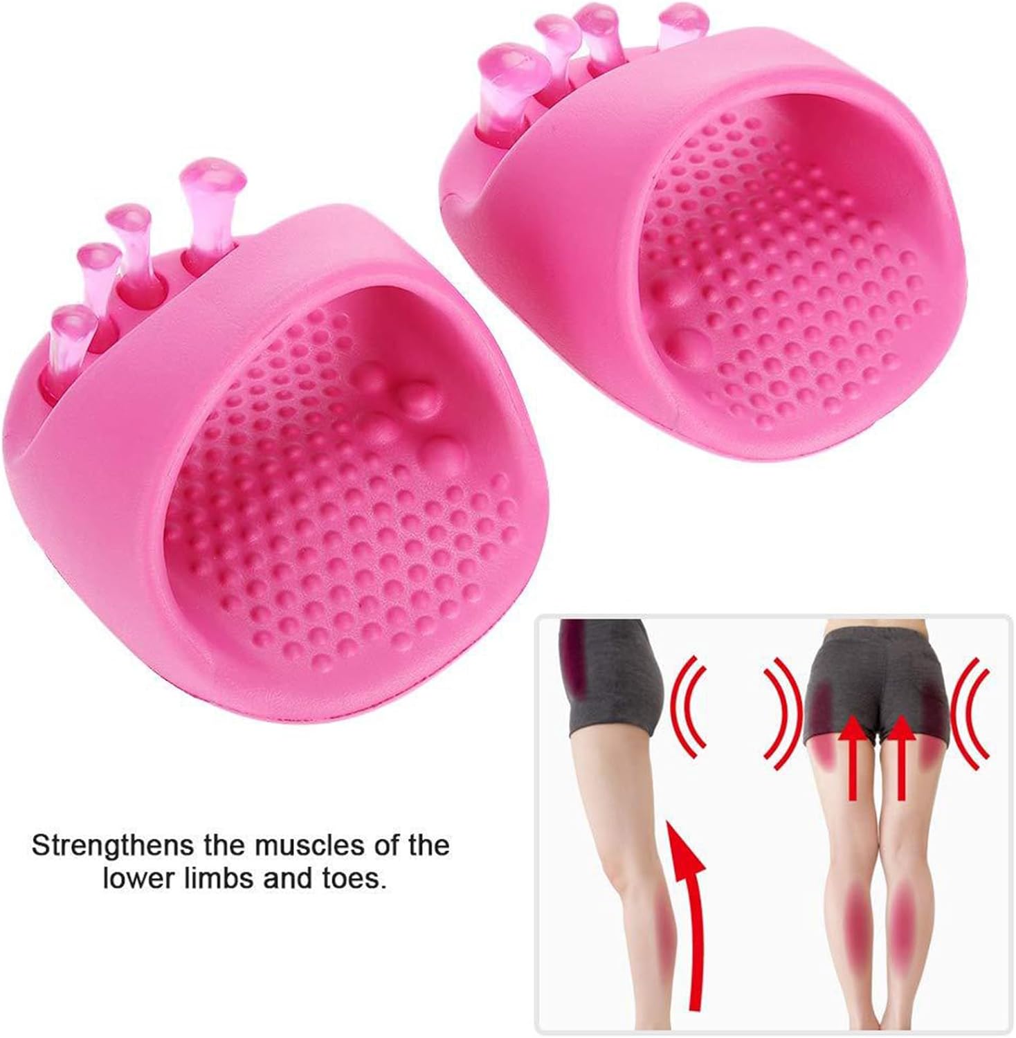 O Type Leg Corrector Correction Insole Eight Inside Outside Correction Feet Massager, Gray โ image 3