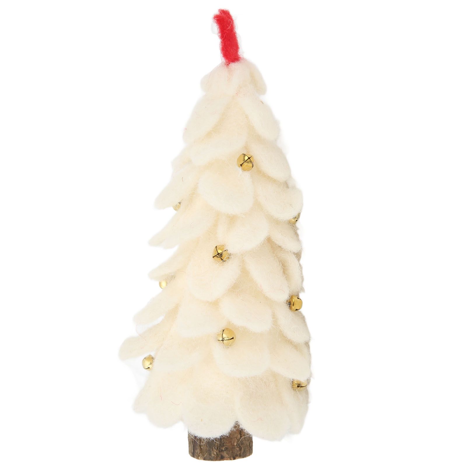 2023 New Christmas Decoration Wool Felt Christmas Tree Ornament Home New Year Party Ornament White Big Size โ image 5