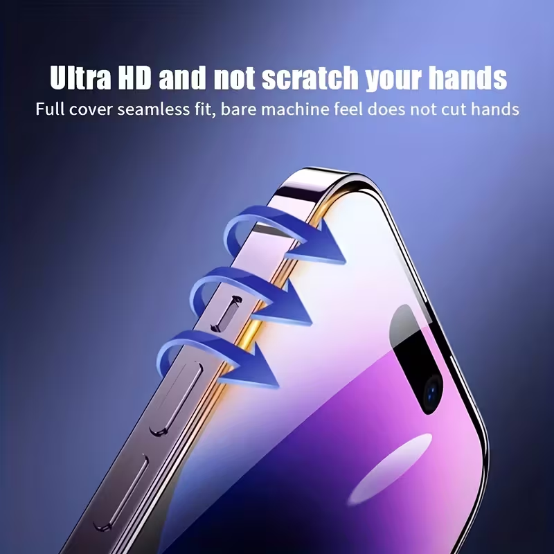 iPhone 14 Plus - 5 packs of high-definition protective film cases — image 4