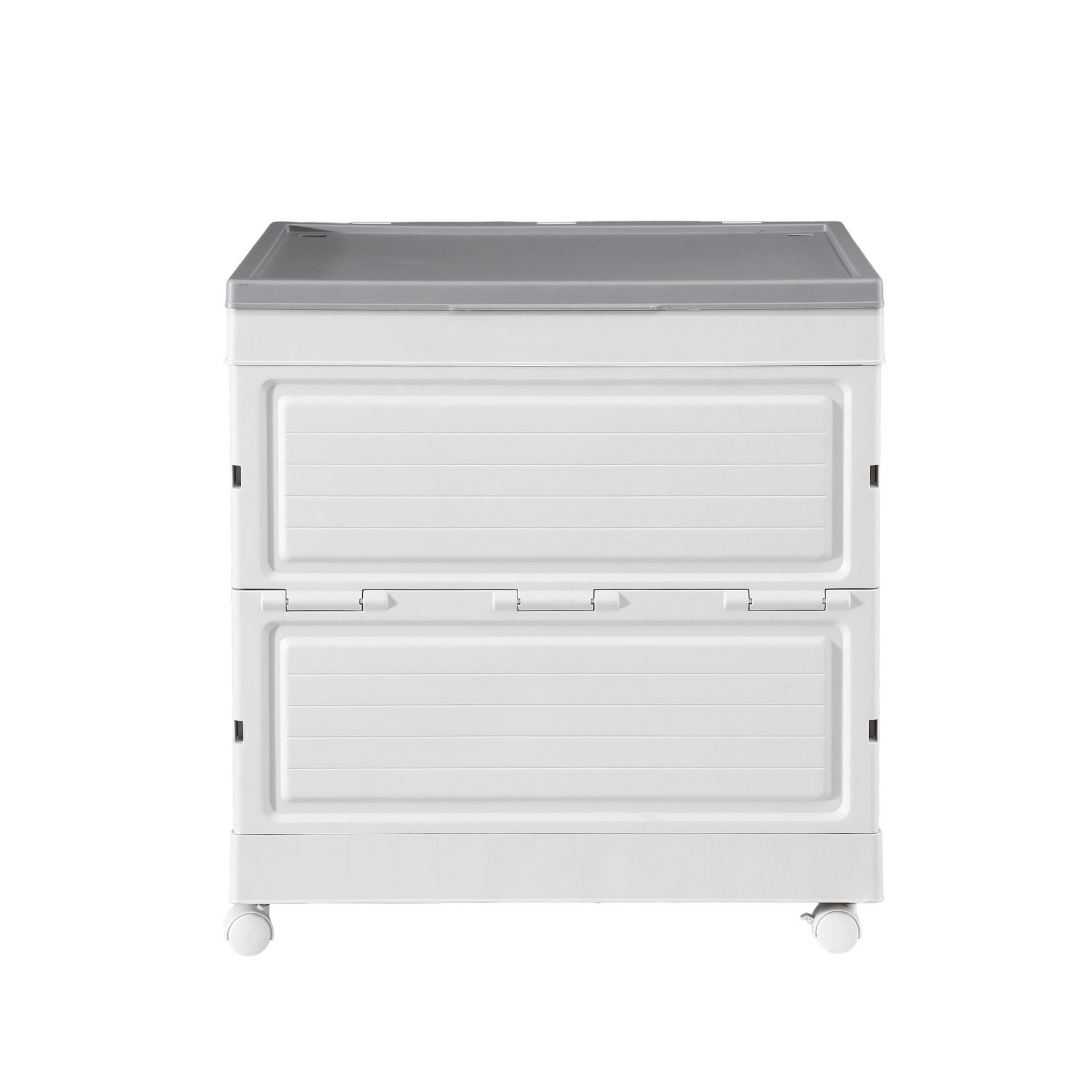 Gardeon 159L Outdoor Storage Box Stackable Cupboard Camping Organizer Wheels — image 4