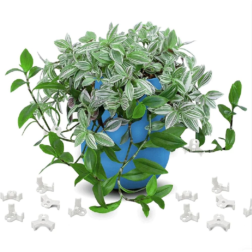 20 PCS Low-Pressure Plant Training Clip,Plant Training Clips Plant Bud Bender, Gentle Plant Clips(White) — image 4