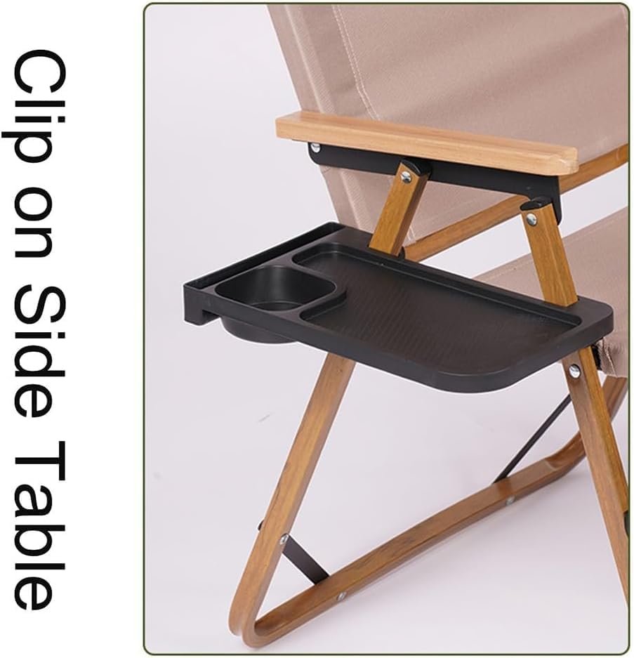 Folding Camping Table Multifunctional Portable Picnic Table for Outdoor Travel Khaki — image 3