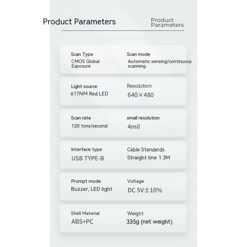Desktop Barcode Scanner.Omnidirectional Hands-Free Barcode Reader. with Automatic Sensing Scanning Screen Scanning Platform — image 3