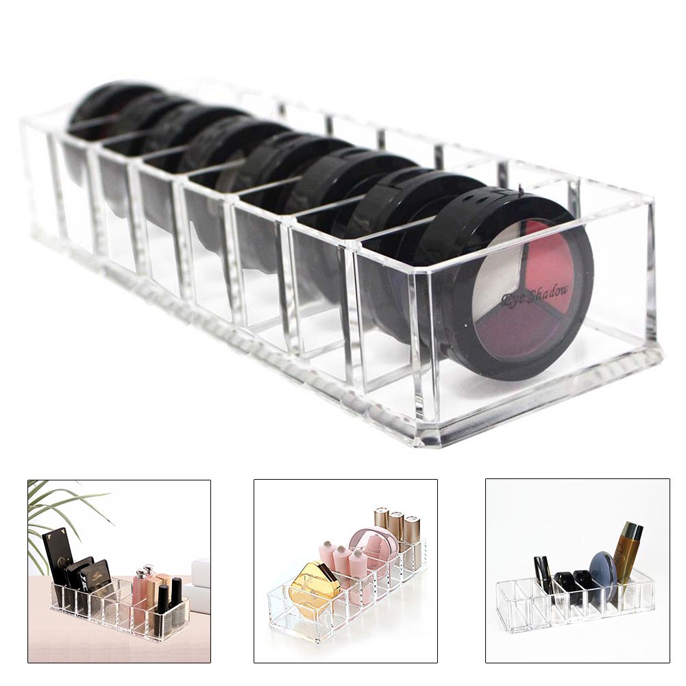 8 Slots Cosmetic Organizer Powder Storage Box Household Women Makeup Tool Case Cosmetic Storage Container โ image 6