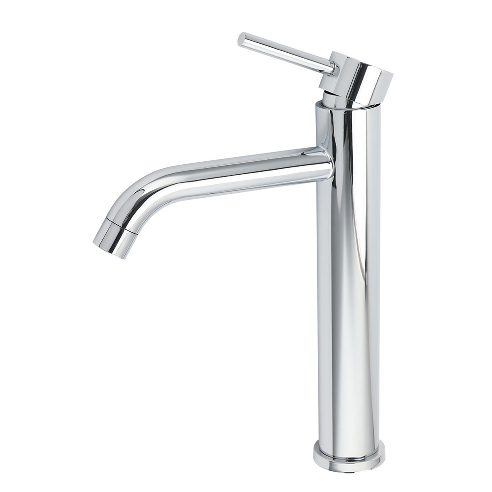 WELS Chrome Tall Basin Kitchen Laundry Mixer Vanity Sink Faucet Tap Curve Outlet โ image 2