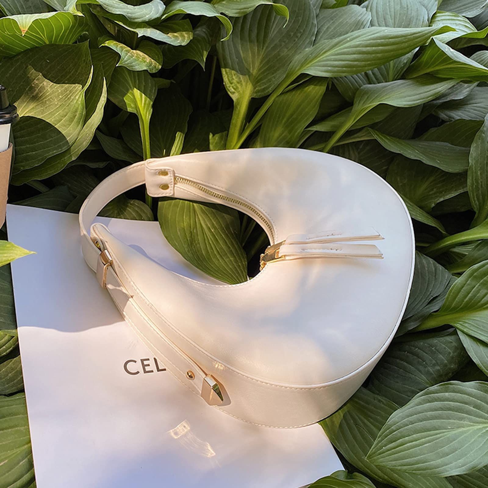 New Women's Tote Handbags, Crescent Bags Purses for Women, Fashion Underarm Bag Top-Handle Bags Elegant & Versatile — image 3