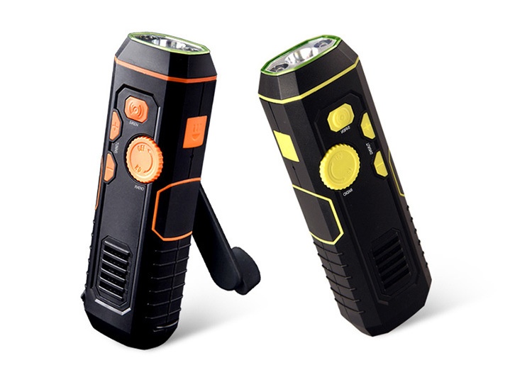 Wind-up Radio - Solar Radio - World Receiver - Portable Radio - Flashlight with Dynamo - Powerbank Function - Camping Gear - Outdoor Gadgets - Rechargeable — image 4