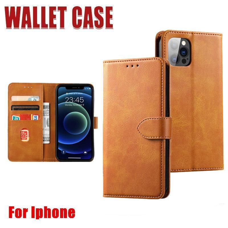Wallet Leather Flip Case Cover For Iphone 7 8 6 6S Plus X 11 12 13 Pro Xs Max Xr