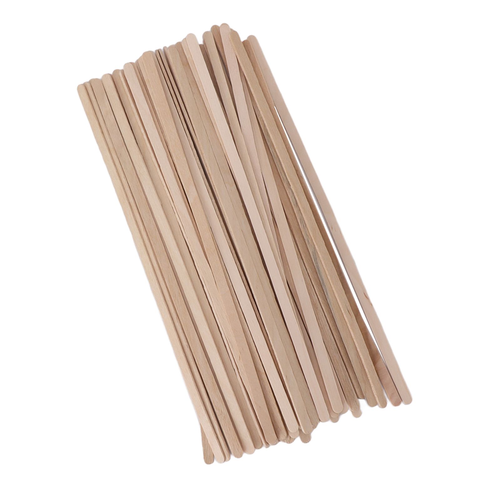 500Pcs Coffee Stirrers 7.5in Birchwood Biodegradable Eco Friendly Convenient Wooden Stir Sticks for Restaurants — image 3