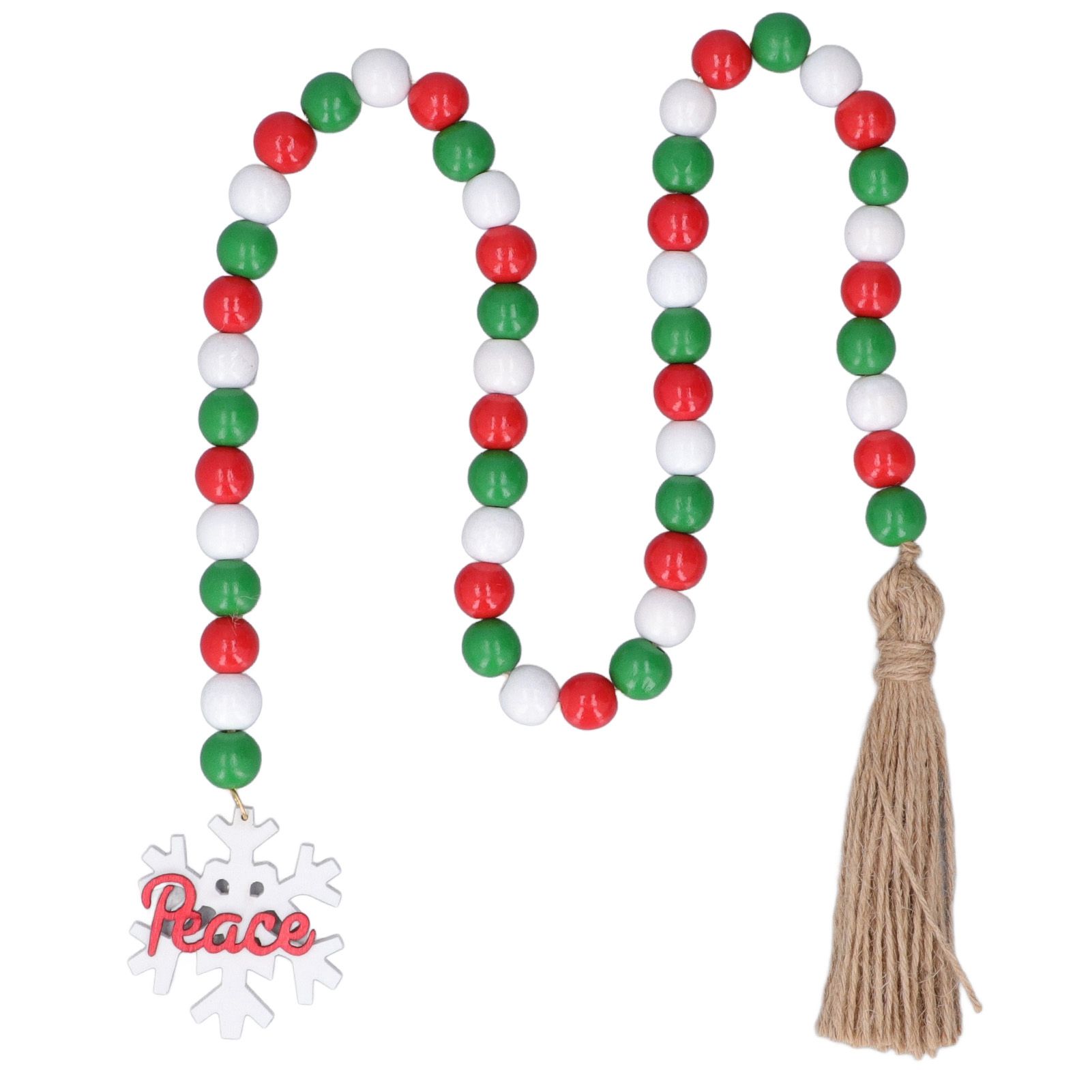 Wooden Beads Garland Colorful Premium Material Durable Vibrant Colors Wide Application Decorative Beads โ image 6