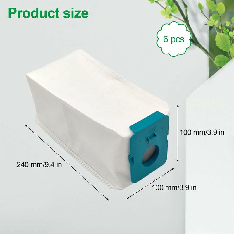 6 pcs Clean Station Dust Bags For Samsung Bespoke Vs20A95923W, Vacuum Cleaner Replacement Bags, Vacuum Cleaner Bags โ image 2
