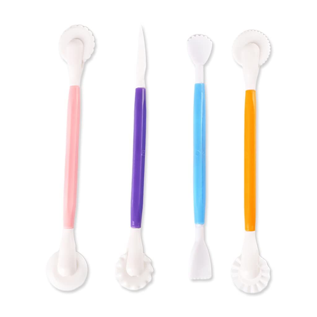 Cake Decorating Modelling Tools Carving Flower Craft Clay Modeling Baking Accessories Sets For Chocolate Carving Fondant